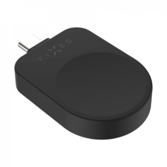 Fixed USB-C Charging Adapter for Samsung Galaxy Watch compatible with Powerstation Uni | Black