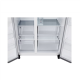 LG Refrigerator | GSLC41PYPE | Energy efficiency class E | Free standing | Side by side | Height 179 cm | Fridge net capacity 420 L | Freezer net capacity 221 L | Display | 36 dB | Grey