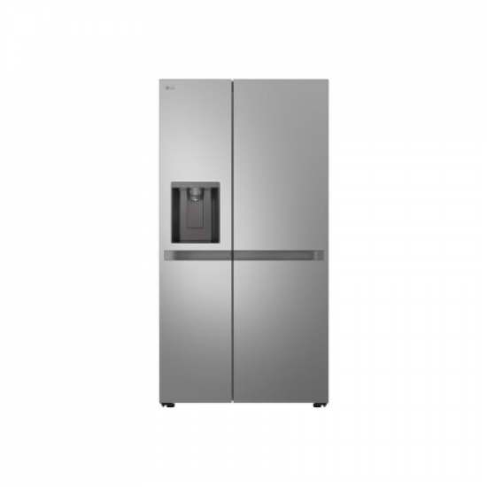 LG Refrigerator | GSLC41PYPE | Energy efficiency class E | Free standing | Side by side | Height 179 cm | Fridge net capacity 420 L | Freezer net capacity 221 L | Display | 36 dB | Grey