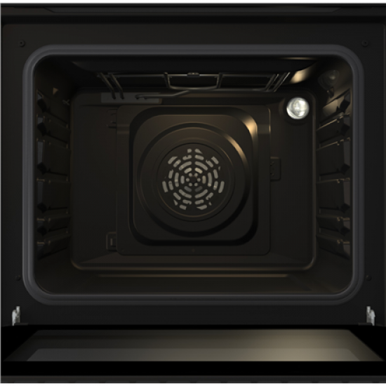 Gorenje Oven | BO6615E01B | 60 L | Electric | EnamelClean | Push pull buttons | Height 59.5 cm | Width 59.5 cm | Black