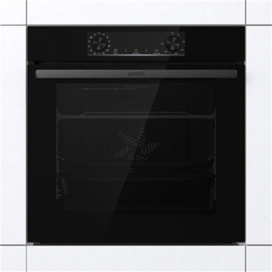 Gorenje Oven | BOS6737E13FBG | 77 L | Electric | AquaClean | Mechanical | Steam function | Height 59.5 cm | Width 59.5 cm | Stainless steel