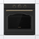 Gorenje Oven | BOS67372CLB | 77 L | Electric | AquaClean | Mechanical control | Steam function | Height 59.5 cm | Width 59.5 cm | Black