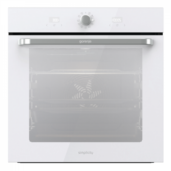 Gorenje Oven | BOS6737SYW | 77 L | Electric | AquaClean | Mechanical control | Steam function | Height 59.5 cm | Width 59.5 cm | White