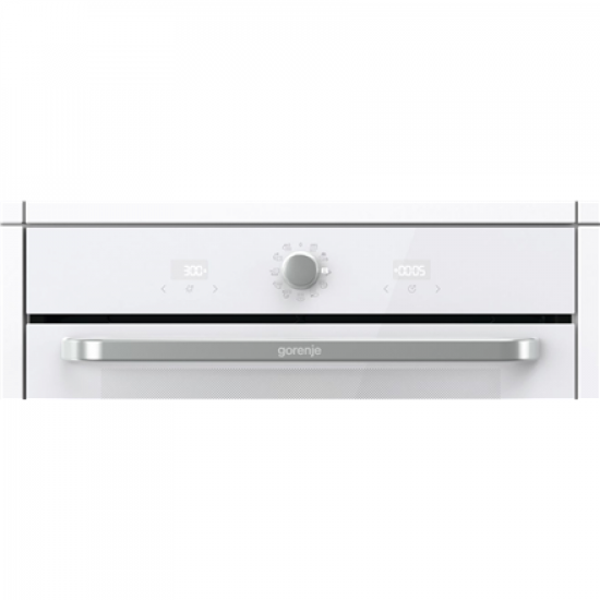 Gorenje Oven | BOS6737SYW | 77 L | Electric | AquaClean | Mechanical control | Steam function | Height 59.5 cm | Width 59.5 cm | White