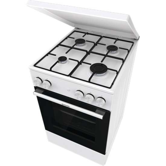 Gorenje Cooker | GG5A14WJ | Hob type Gas | Oven type Gas | White | Width 50 cm | Depth 59.4 cm | 70 L
