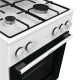 Gorenje Cooker | GG5A14WJ | Hob type Gas | Oven type Gas | White | Width 50 cm | Depth 59.4 cm | 70 L