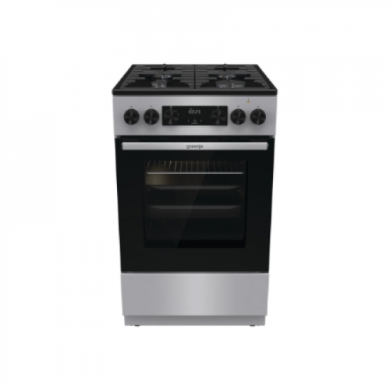 Gorenje Cooker | GK5C42SF | Hob type Gas | Oven type  Electric | Grey | Width 50 cm | Depth 59.4 cm | 70 L