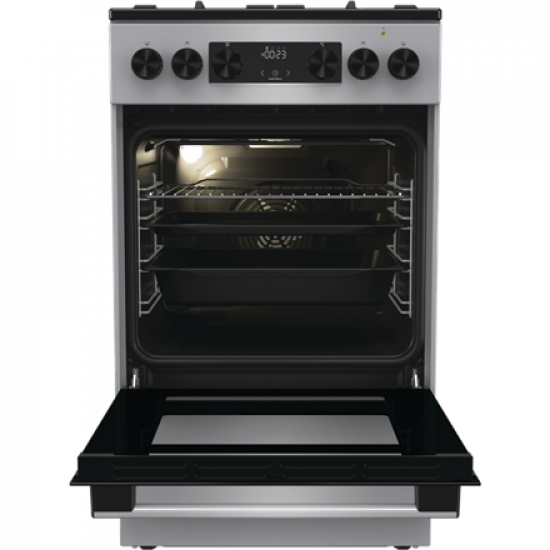 Gorenje Cooker | GK5C42SF | Hob type Gas | Oven type  Electric | Grey | Width 50 cm | Depth 59.4 cm | 70 L