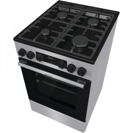 Gorenje Cooker | GK5C42SF | Hob type Gas | Oven type  Electric | Grey | Width 50 cm | Depth 59.4 cm | 70 L