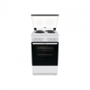 Gorenje Cooker | GE5A21WH | Hob type Electric | Oven type Electric | White | Width 50 cm | Grilling | Depth 59.4 cm | 68 L