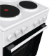 Gorenje Cooker | GE5A21WH | Hob type Electric | Oven type Electric | White | Width 50 cm | Grilling | Depth 59.4 cm | 68 L