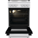 Gorenje Cooker | GE5A21WH | Hob type Electric | Oven type Electric | White | Width 50 cm | Grilling | Depth 59.4 cm | 68 L
