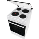 Gorenje Cooker | GE5A21WH | Hob type Electric | Oven type Electric | White | Width 50 cm | Grilling | Depth 59.4 cm | 68 L