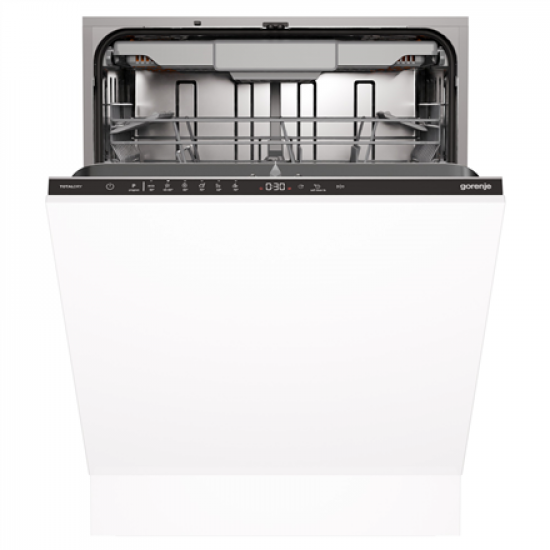 Gorenje Dishwasher | GV16D5 | Built-in | Width 59.8 cm | Number of place settings 16 | Number of programs 6 | Energy efficiency class D | Display | AquaStop function