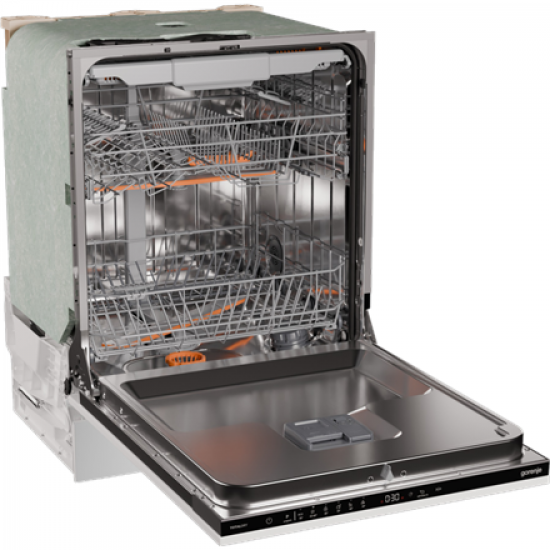 Gorenje Dishwasher | GV16D5 | Built-in | Width 59.8 cm | Number of place settings 16 | Number of programs 6 | Energy efficiency class D | Display | AquaStop function