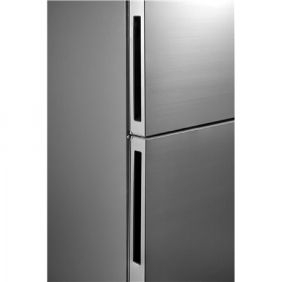 Midea Refrigerator | MDRB600MME46 | Energy efficiency class E | Free standing | Combi | Height 201 cm | No Frost system | Fridge net capacity 313 L | Freezer net capacity 130 L | Display | 35 dB | Stainless steel