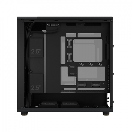 Fractal Design PC Case | North XL | RC Charcoal Black TG Dark | ATX/mATX | Power supply included No