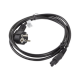 Lanberg | Power cord, 1.8 m | CA-C5CA-11CC-0018-BK