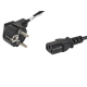 Lanberg | CEE 7/7 to IEC 320 C13 Power Cord | CA-C13C-10CC-0018-BK