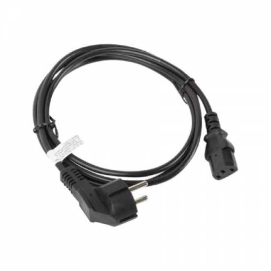 Lanberg | CEE 7/7 to IEC 320 C13 Power Cord | CA-C13C-10CC-0018-BK