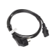 Lanberg | CEE 7/7 to IEC 320 C13 Power Cord | CA-C13C-10CC-0018-BK