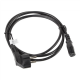 Lanberg | CEE 7/7 to IEC 320 C13 Power Cord | CA-C13C-11CC-0018-BK