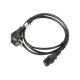 Lanberg | CEE 7/7 to IEC 320 C13 Power Cord | CA-C13C-11CC-0018-BK