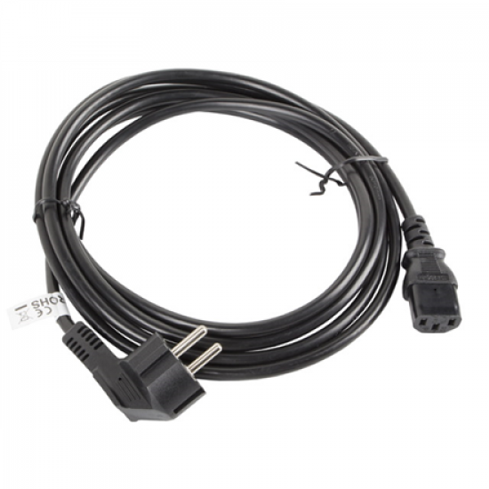 Lanberg | CEE 7/7 to IEC 320 C13 Power Cord | CA-C13C-11CC-0030-BK