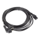 Lanberg | CEE 7/7 to IEC 320 C13 Power Cord | CA-C13C-11CC-0050-BK