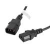 Lanberg | IEC 320 C13 to C14 Cable | CA-C13E-10CC-0018-BK