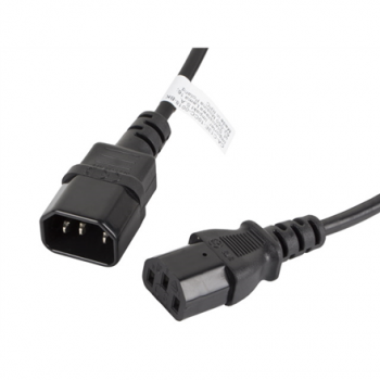 Lanberg | IEC 320 C13 to C14 Cable | CA-C13E-10CC-0018-BK
