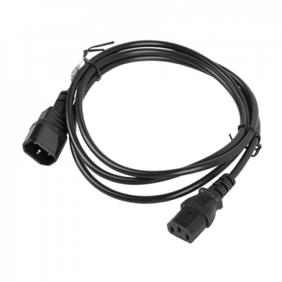 Lanberg | IEC 320 C13 to C14 Cable | CA-C13E-10CC-0018-BK