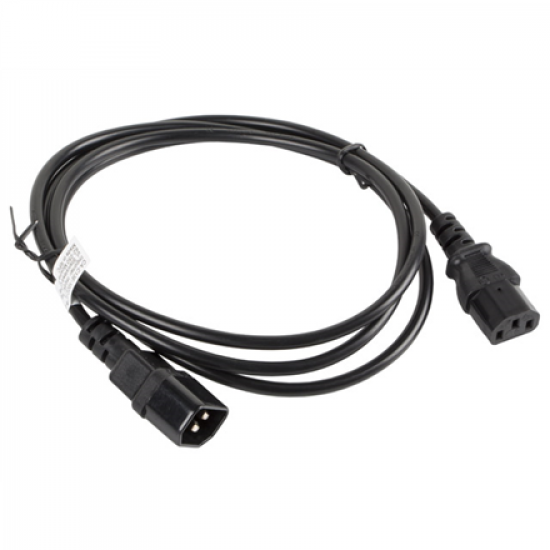 Lanberg | IEC 320 C13 to C14 Cable | CA-C13E-10CC-0018-BK