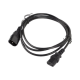 Lanberg | IEC 320 C13 to C14 Cable | CA-C13E-10CC-0018-BK