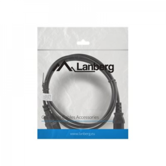 Lanberg | IEC 320 C13 to C14 Cable | CA-C13E-10CC-0018-BK