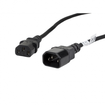 Lanberg | IEC 320 C13 to C14 Cable | CA-C13E-11CC-0018-BK
