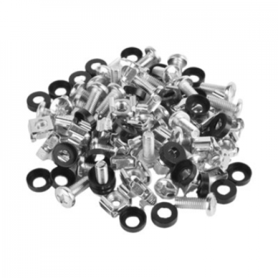 Lanberg | 19'' Mounting Screws Set (basket, washer, screw), 50 pcs