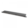 Lanberg | Patch panel 24 port 0.5U 19