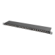 Lanberg | Patch panel 24 port 0.5U 19