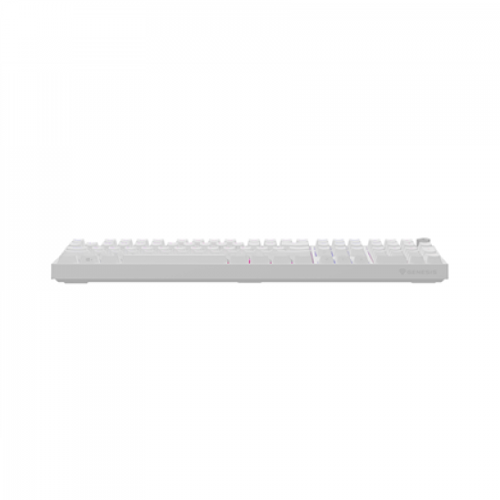 Genesis Thor 404 | Mechanical Gaming Keyboard | Wired | US | White | USB | Gateron Yellow Pro