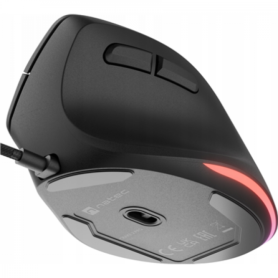 Natec | Mouse | Crake 2 Pro | Wired | Black