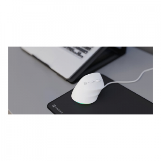 Genesis | Mouse | Natec Crake 2 Pro | Wired | White