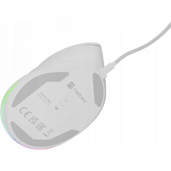 Genesis | Mouse | Natec Crake 2 Pro | Wired | White