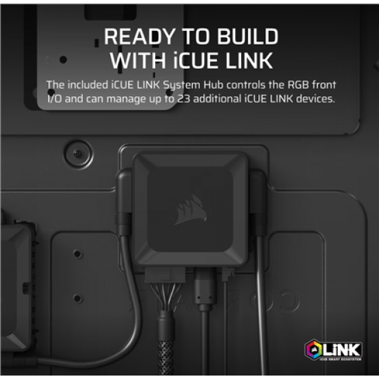 Corsair PC Case | 9000D RGB AIRFLOW Super | Black | Full-Tower | Power supply included No