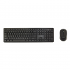 Gembird KBS-WCH-04-RU | Keyboard and Mouse Set | Wireless | Russian | Black