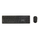 Gembird KBS-WCH-04-RU | Keyboard and Mouse Set | Wireless | Russian | Black