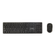 Gembird KBS-WCH-04-RU | Keyboard and Mouse Set | Wireless | Russian | Black