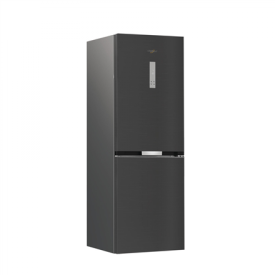 Whirlpool Refrigerator | WHK 26362 XBR4E | Energy efficiency class E | Free standing | Combi | Height 186.5 cm | No Frost system | Fridge net capacity 201 L | Freezer net capacity 106 L | Display | 37 dB | Black