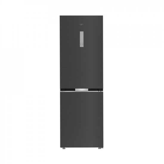 Whirlpool Refrigerator | WHK 26362 XBR4E | Energy efficiency class E | Free standing | Combi | Height 186.5 cm | No Frost system | Fridge net capacity 201 L | Freezer net capacity 106 L | Display | 37 dB | Black