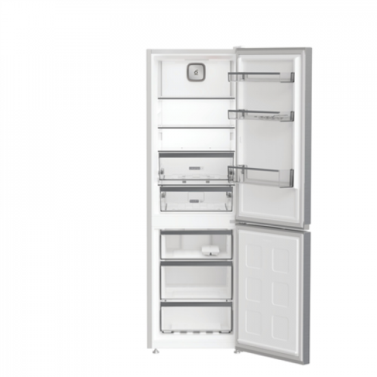 Whirlpool Refrigerator | WHK 26362 XP4E | Energy efficiency class E | Free standing | Combi | Height 186.5 cm | No Frost system | Fridge net capacity 210 L | Freezer net capacity 106 L | 37 dB | Silver